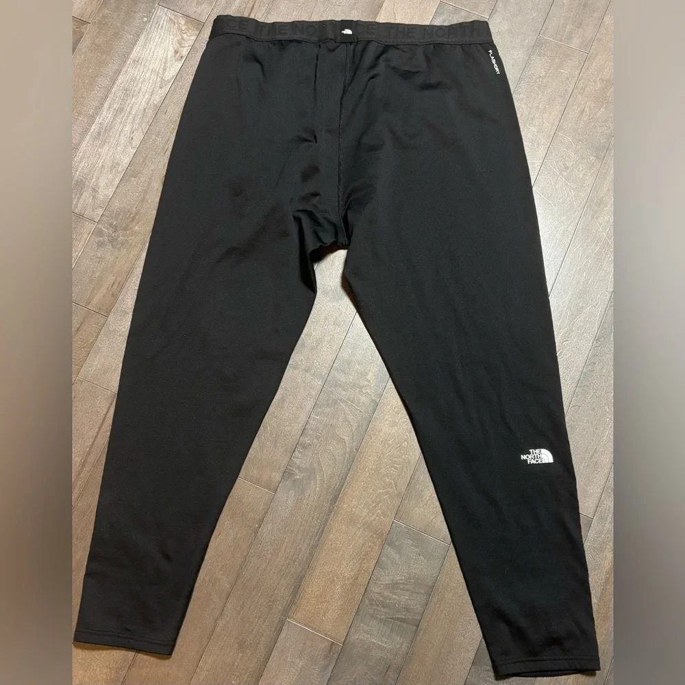 The North Face FlashDry Thermal Leggings Mens XXL Black Base Layer - Picture 2 of 12